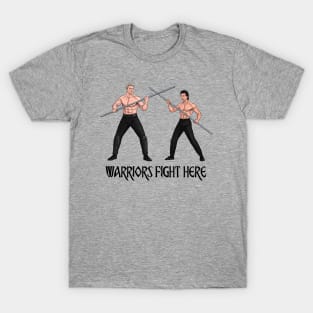 Warriors Fight Here T-Shirt